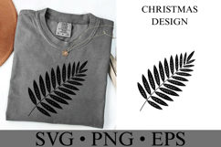 Christmas Leaves Svg | Christmas svg | Shirt Svg Product Image 2