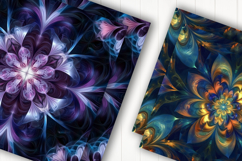 Psychedelic Swirl Digital Paper Product Image 2