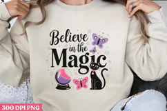 Believe in the Magic PNG, Magical Sublimation PNG Product Image 1