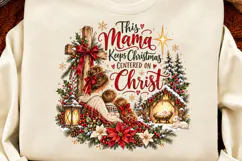 4 Christian Mom Christmas PNG Designs, 4 Faith Based Christm Product Image 2