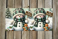 Christmas Snowman &amp; gingerman | 8 Sublimation Mug designs Product Image 2