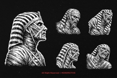 10 Bundle Dark Art Ancient Egypt Mummy Necromancer Product Image 3