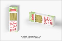 Pasta Spaghetti in Box Mockup Product Image 2