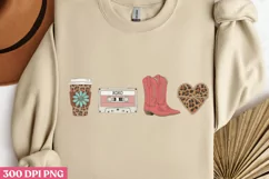 Xoxo PNG, Coffee Valentines day Sublimation PNG Product Image 2