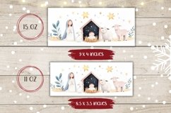 Christian Mug Wrap Design, Christmas Mug Sublimation PNG Product Image 2
