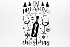 Christmas Wine SVG Product Image 2