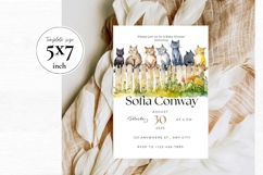 Baby Shower Invitation Template 193 Product Image 2
