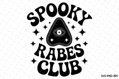 Spooky Rabes Club Svg | Halloween Svg | Svg Cut Files Product Image 1