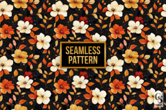 Autumn Blossom Digital Paper Product Image 2