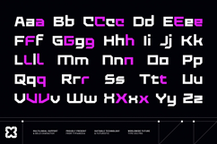 Clockyn - Futuristic &amp; Bold Expanded Typeface Product Image 2