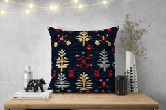 Embroidery Christmas Pillowcase, Knitted Pillow Designs Product Image 2