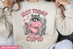 Not today cupid PNG,Sweet Valentines PNG Product Image 1