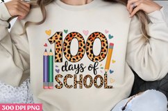 100 Days Of School Sublimation Bundle PNG Product Image 6