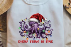 Animal Christmas Sublimation, I Believe In Santa And PNG Product Image 2