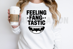 Feeling Fang Tastic Vampire Halloween PNG Design Product Image 2