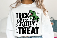 Trick Rawr Treat Svg | Halloween Svg | Shirt Svg Product Image 1