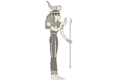 Serket.Egyptian ancient symbol. Culture.Design element. Product Image 2