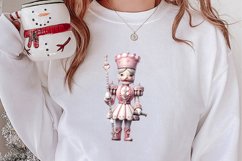 Pink Tis The Season Christmas Sublimation, Christmas Clipart Product Image 2