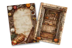 Rustic Pantry Junk Journal Pages Product Image 2