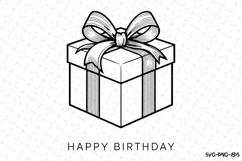 Christmas Happy Birthday Svg | Christmas Svg | Svg Cut Files Product Image 1