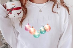 Pastel Christmas Shublimation Clipart, Pastel Christmas Clip Product Image 2