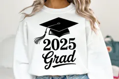 2025 Grad svg | Graduation Svg | Shirt Svg Product Image 1