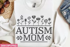 Autism mom PNG, Autism Sublimation PNG Product Image 2