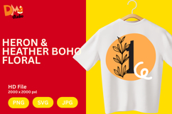 Heron &amp; Heather Boho Floral Monogram Product Image 1