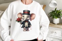 Romatic Gentleman Animal clipart Product Image 2