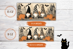 Halloween Gnomes Mug Design, Halloween Pumpkins Mug PNG Product Image 2