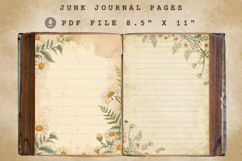 Vintage Botanical Junk Journal PRINTABLE KIT Product Image 2