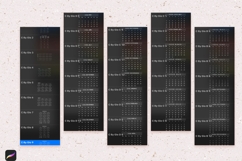 Procreate 2026 Calendar Planner Stamp Brush, Month Product Image 2