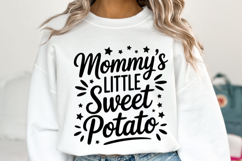 Mommy&#039;s Little Sweet Potato Svg | Halloween Svg | Shirt Svg Product Image 1
