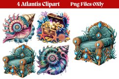 Atlantis Clipart PNG Product Image 1