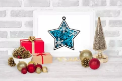 3d SVG Ornament | Layered SVG Christmas Star | Ornaments SVG Product Image 3