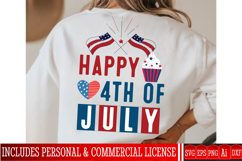 Happy 4th of July SVG Design,Patriotic SVG Design Product Image 2