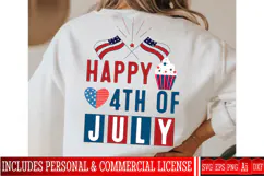 Happy 4th of July SVG Design,Patriotic SVG Design Product Image 2