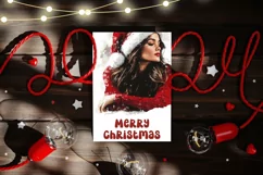 Christmas Greeting Card, Watercolor Christmas Card Designs Product Image 2