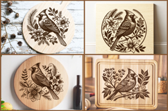 Bundle of over 100 cutting board designs, Laser SVG files Product Image 3