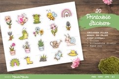 Cute Kawaii Gardening Set | Stickers For Cricut Product Image 2