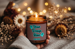 Photorealistic candle mockup scene Product Image 3