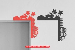 Easter Door Corner - Easter Decoration Lasercut Product Image 3