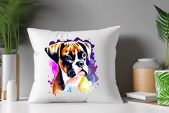 Sublimation design Watercolor Dog| PNG| Animal Clipart Product Image 3