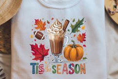 Tis The Season Fall Quotes Sublimation, Fall Sublimation PNG Product Image 2