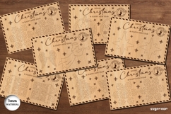 3D Christmas Cards Ornament SVG Bundle | Laser Cut | SVG Product Image 2