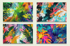 Exotic Mixed Media Paint Cutting Boards sublimation Design Product Image 2