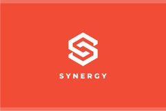 Synergy Letter S logo design vector template Product Image 2