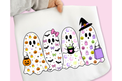 Spooky Ghost Friends Halloween PNG, Halloween PNG, Boo PNG Product Image 2