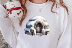 Cozy Winter Animals Clipart, Christmas Clipart Product Image 2