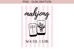 Mahjong png design for T-shirts Product Image 2